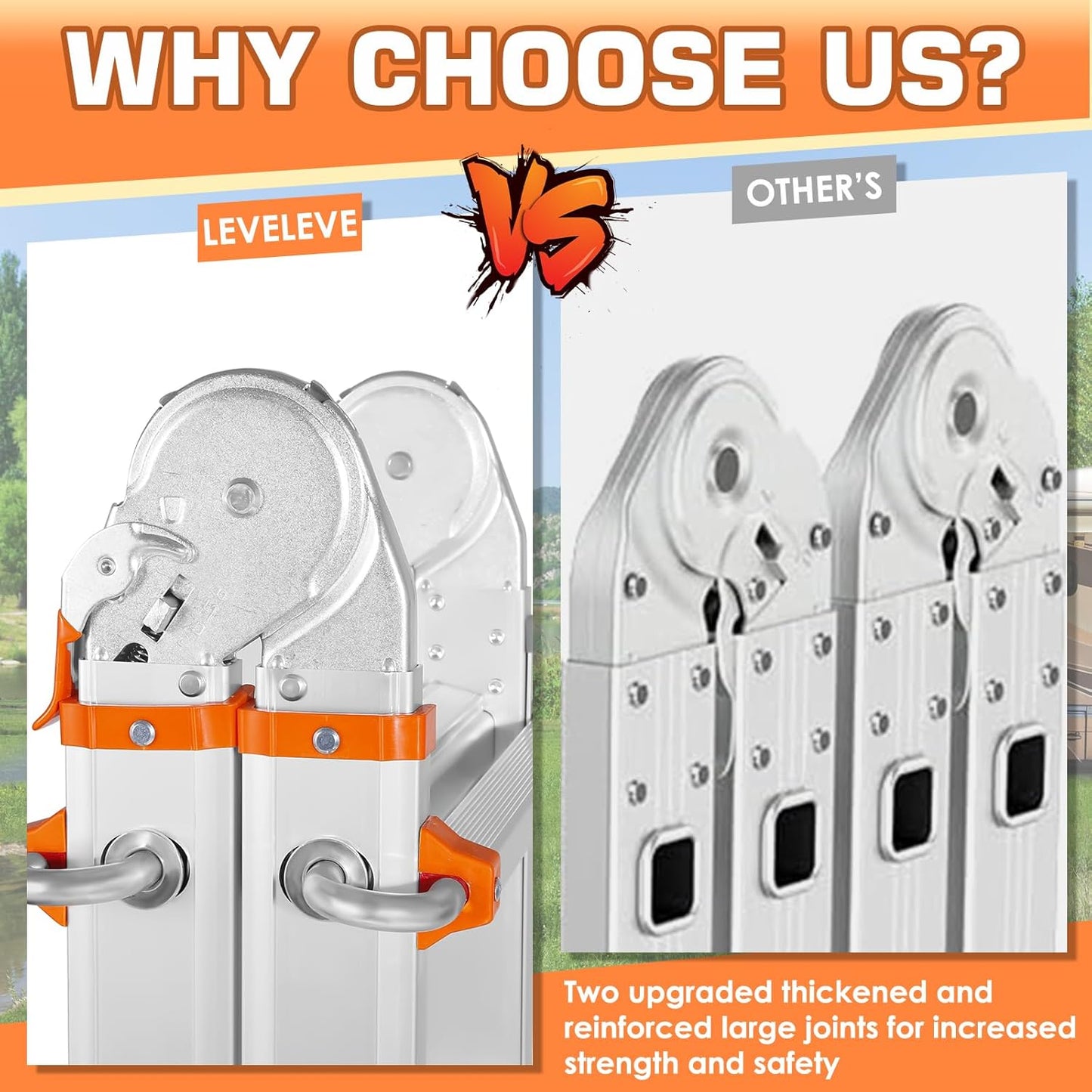 LEVELEVE Multi Position Ladder