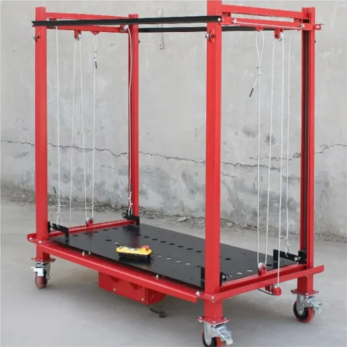Foldable electric lift scaffolding (load 500kg)
